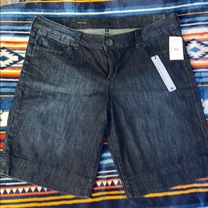 Natalie Bermuda Jean Shorts